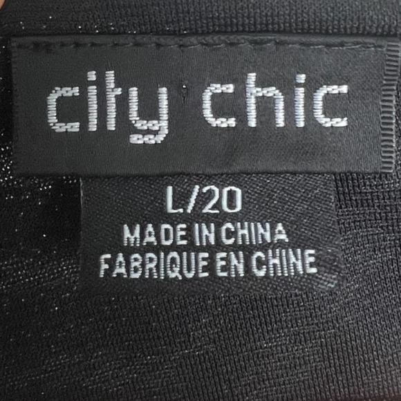 NWOT City Chic Sequin Mini Cocktail Dress 20 - Picture 8 of 9